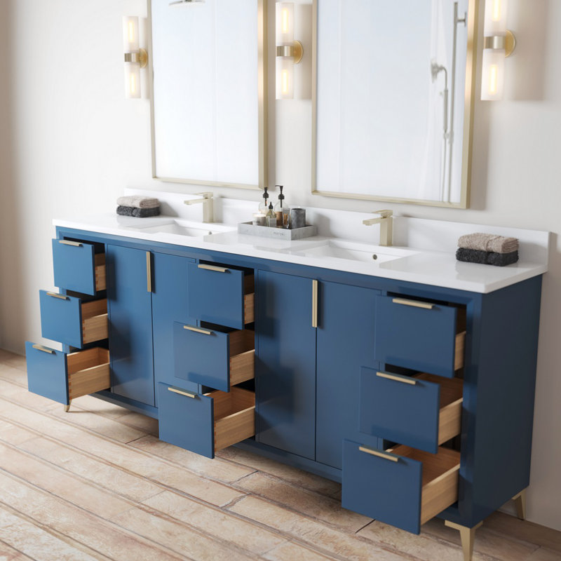 Meuble-lavabo double 72 po Rennert