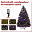 Sapin de Noël 6 pi avec lumières DEL colorées-67506559