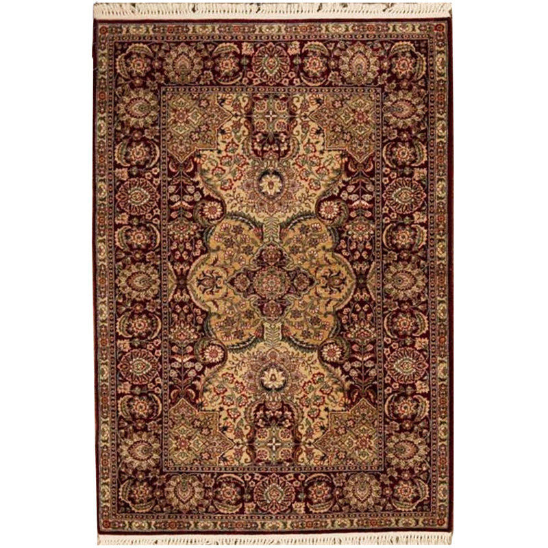 Tapis multicolore et vin noué à la main de haute qualité