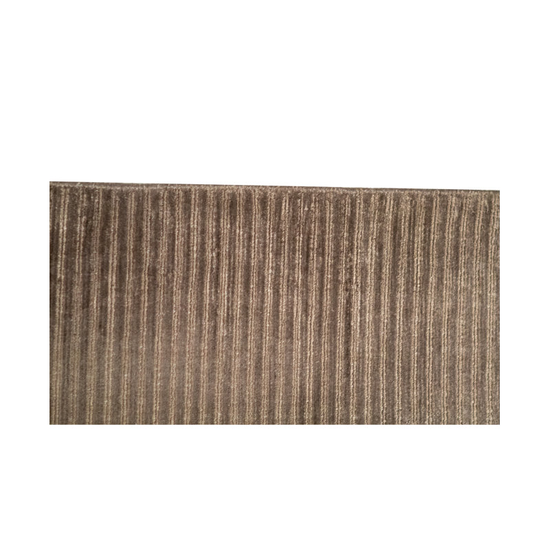Striped Area Rug in Brown