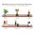 Sorbus Floating Shelves for Wall - 55 Inch Extra-Long Bathroom Shelves, Wall Decor for Bedroom, Kitchen, Living Room, Book Storage - Mounted Floating Shelf with Hidden Brackets (Mahogany, 2 Pack)-119898069