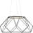 Roibin Dimmable LED Geometric Chandelier-1961461408
