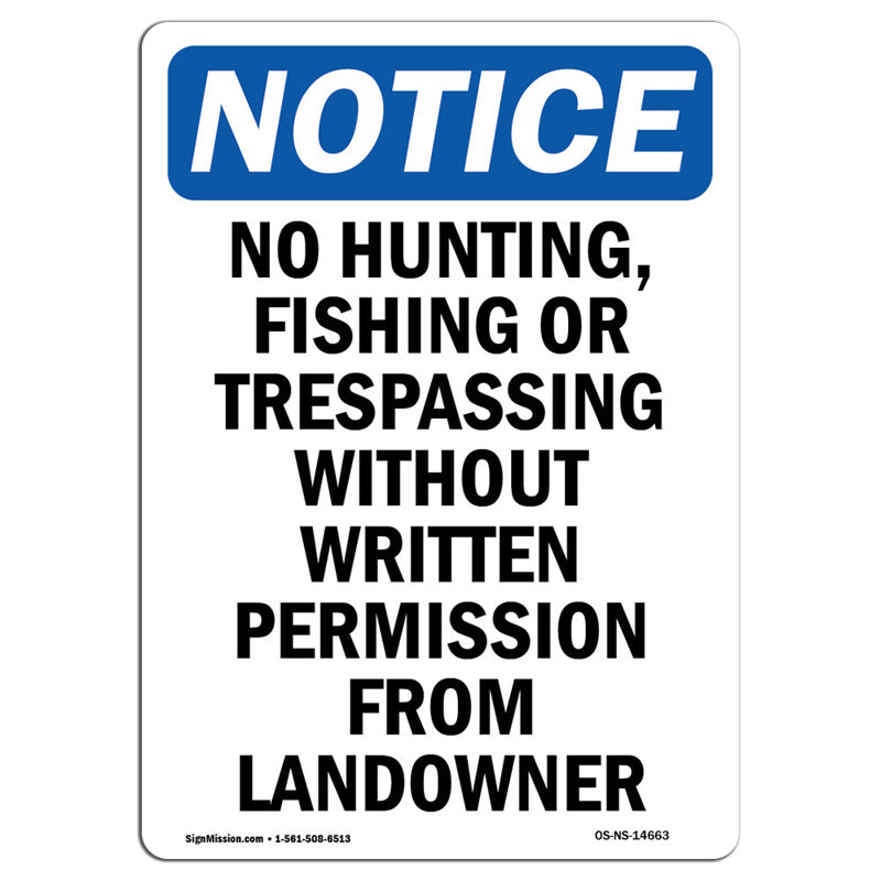 Aucun signe de pêche ni d'intrusion
