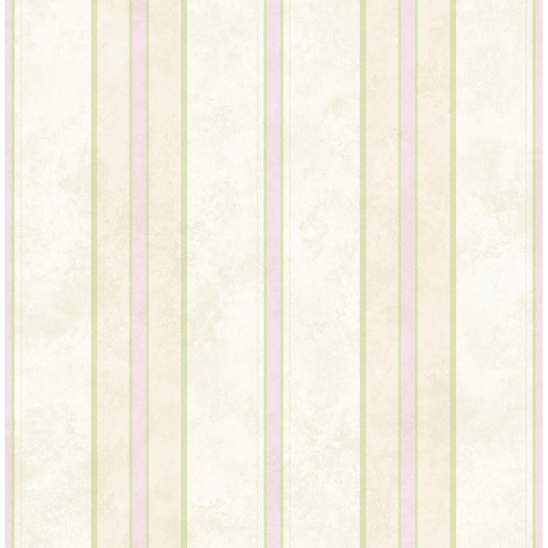 Rouleau de papier peint rayé L 32,97 pi x l 20,87 po, Mauve