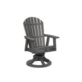 Berlin Gardens Comfo Back Tropical Swivel Rocker Dining Chair