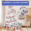 6ft / 7.5ft Artificial White Spruce Christmas Tree, Holiday Tree with Auto Hinged Branch Tips-2007232346
