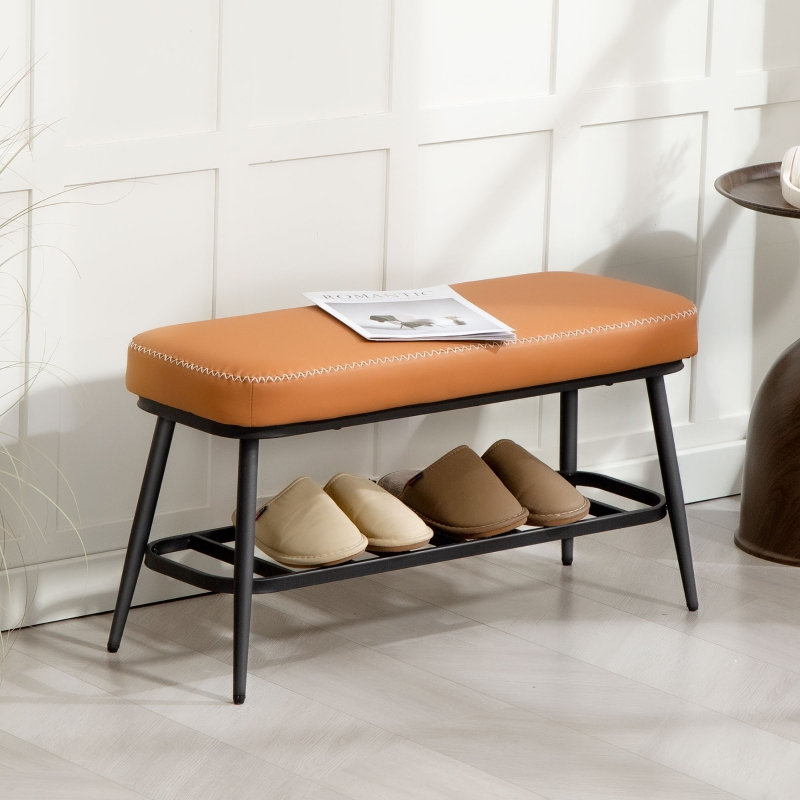 Metal Storage Bench