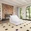 Grand nuage modulaire 8 places - Rembourré de duvet pour la détente. Coussins de siège rembourrés de plumes pour un confort douillet. Conception polyvalente avec pièces réglables. Désinfection sans fermeture à glissière. Cadre. Blanc.