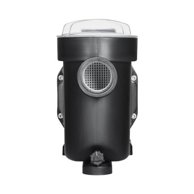 Pompe de piscine hors-terre 1,5 HP avec panier-filtre - Système de circulation d'eau à grande vitesse et à débit unique pour piscines creusées