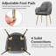 Fauteuil en velours l 23,5 po Hassania-361773441