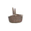 Wicker Oval Picnic Hamper Basket