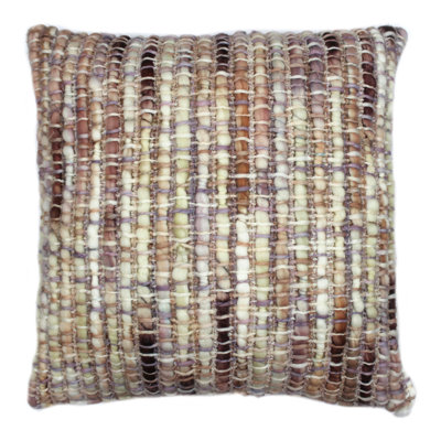 Livilla Wool Blend Reversible Throw Pillow