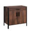Brun, base, armoire de rangement moderne, tablettes réglables, espaces multiples, cadre, tiroir facile d'accès, dimensions compactes, assemblage rapide