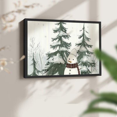 Chirstmas Art-DCLxxvi - reproduction encadrée - réversible
