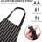 2 Pack Adjustable Bib Apron With 2 Pockets Chef Cooking,Black/Brown Stripes