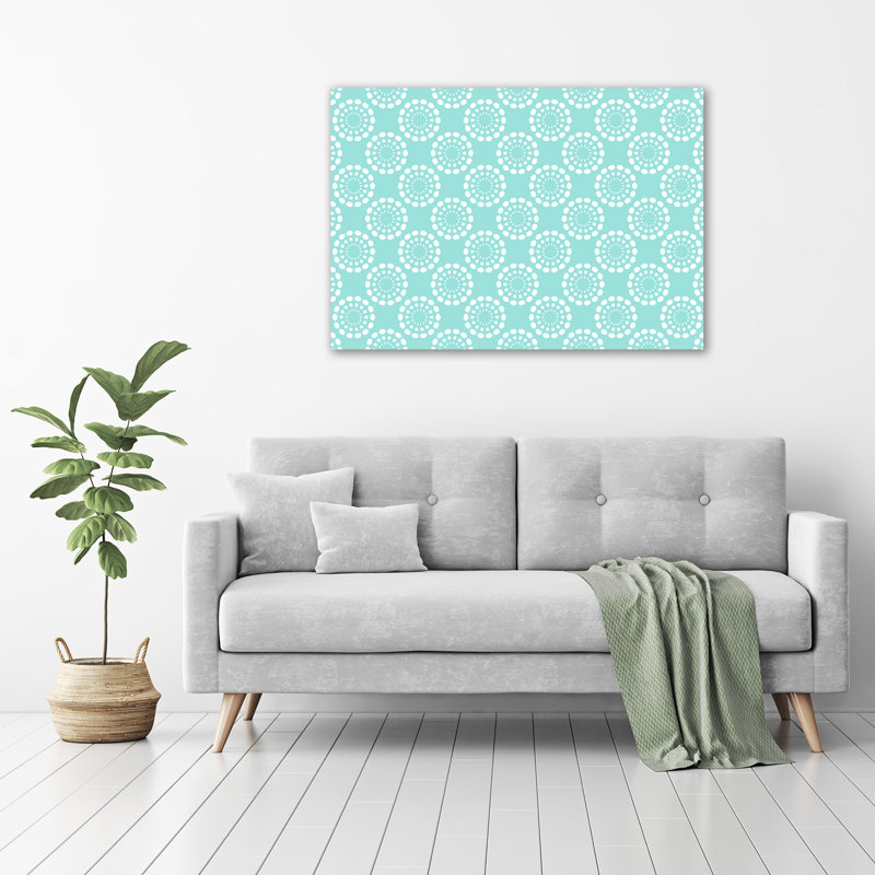 Geometric Background - Wrapped Canvas Print