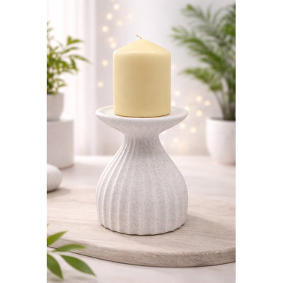 2 Piece Ceramic Candle Accessories Set