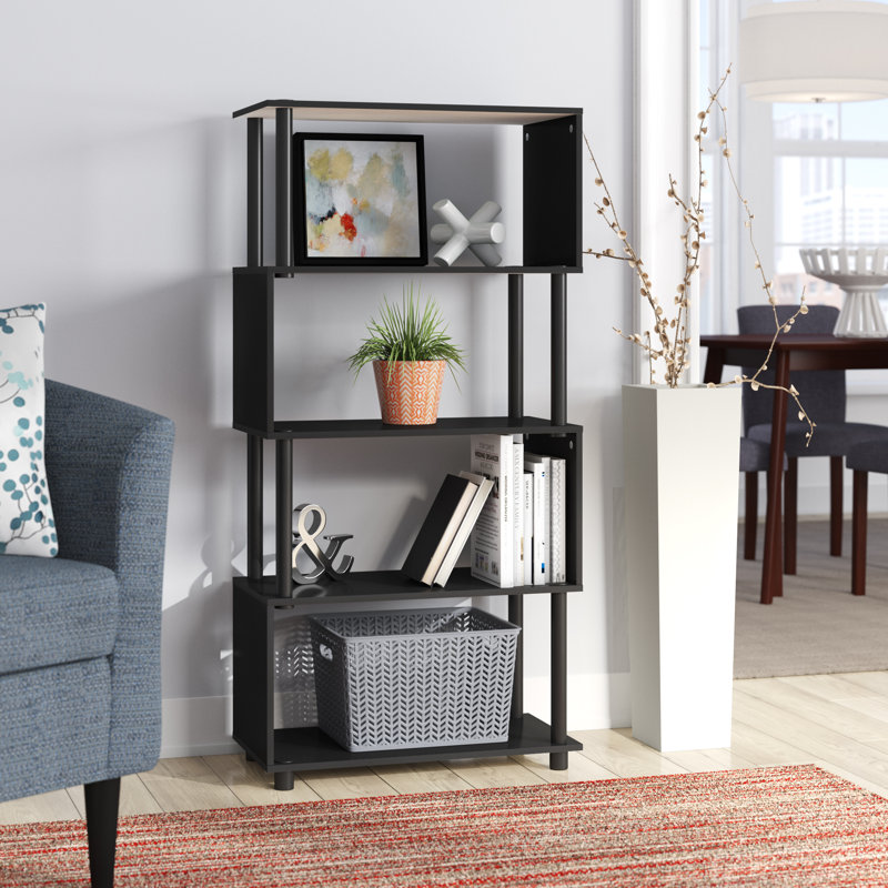 Desirae Geometric Bookcase