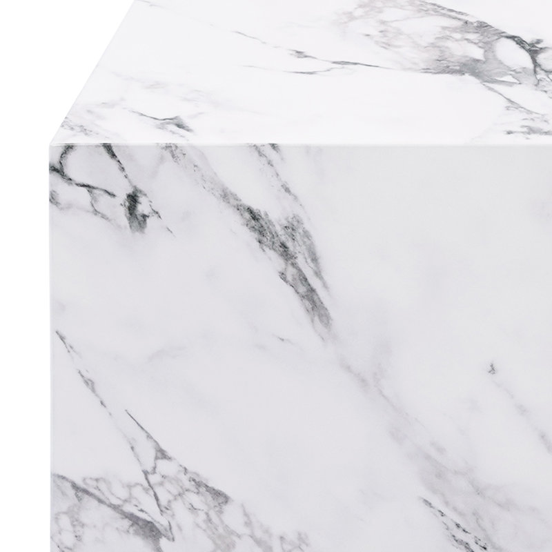 Table d'appoint Artemis, Bulgari White, Tall