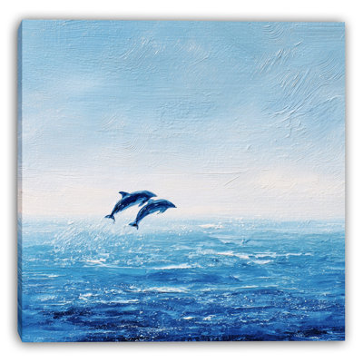 «Ocean Companions», art mural sur toile tendue