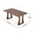 63" Rectangular Dining Table-1647620558