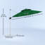 Parasol de patio Cantilever