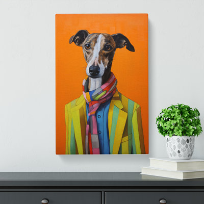 Whippet Contemporary - Print