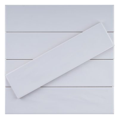Zarati 2.95 in. X 11.81 in. Polished Ceramic Subway Wall Tile