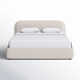 Shonda Upholstered Low Profile Platform Bed