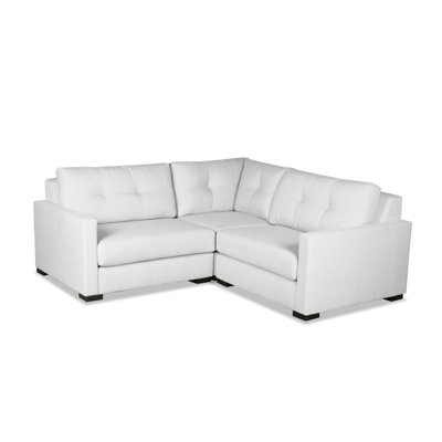 Bruan Upholstered L-Shaped Sectional Symmetrical
