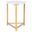 Manhattan Marble 3 Legs End Table-72595286