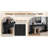 65-Inch Rustic Solid Wood Veneer Console Table, Long Farmhouse Entryway Sofa Table For Living Room, Hallway, Behind Couch, Apartment-397937604