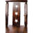 Ergonomic Rustic Bar Stool In Brown - 360° Swivel, Fir Wood, Decorative Star For Restaurant, Bistro Use Swivel Color Wood Construction, Dining Room, Bistro, Cafe