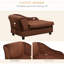 Lit de luxe luxueux pour chiot avec capacité cachée, mousse de 3 po, animal de compagnie moderne, coussin moelleux, coussin de rangement pour petit chien brun, lit moelleux et confortable,