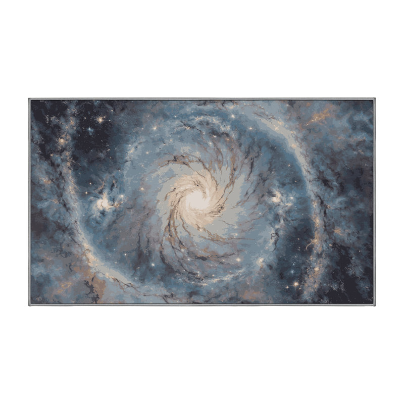 Tapis gris lavable à la machine, Rectangle 8 pi x 12 pi