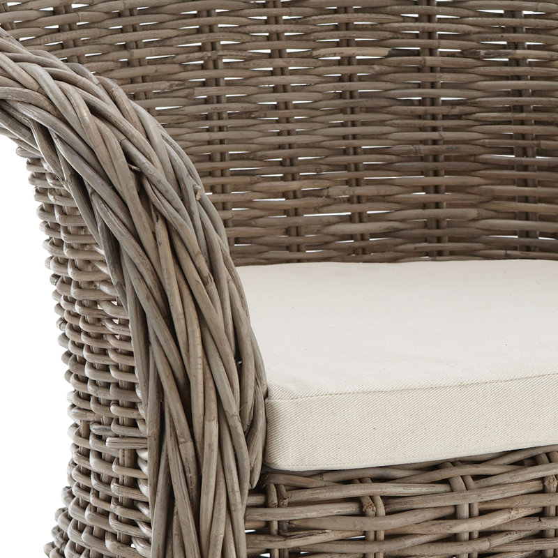 Zachary Wicker Outdoor Lounge Chair