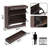 Mirror Shoe Cabinet With 2 Tier Drawers-1991084462