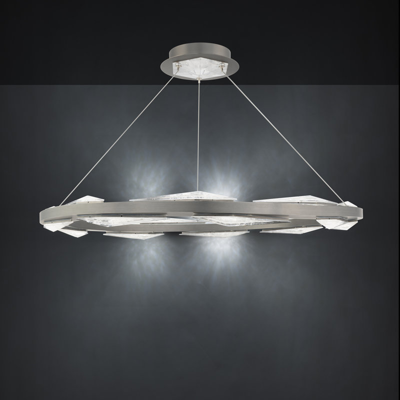 Bauble 18 - Light LED Pendant, Antique Nickel