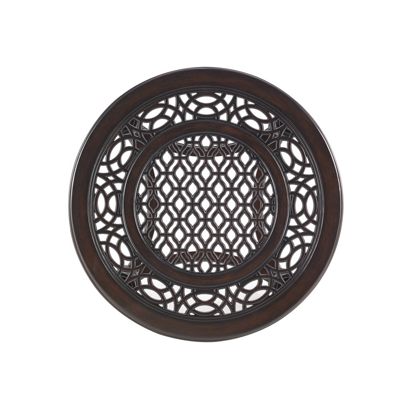 Royal Kahala Black Sands Round End Table
