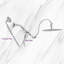 Bras de douche pivotant avec douchette Rainfall-103448226