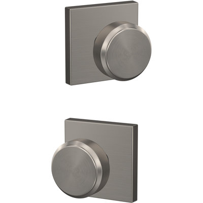 Bowery Double Dummy Knob with Collins Trim