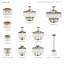 Plafonnier encastré 3 lumières 10,5 po Caroline-17251004