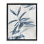 Cadre flottant avec feuilles de palmier bleues Twilight, design par Aoibhne Hogan-420403962-420403961