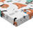 Microfiber Floral Fitted Sheet-115165624-42105720