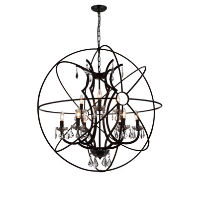 Margo 9 - Light Walnut Sphere Pendant