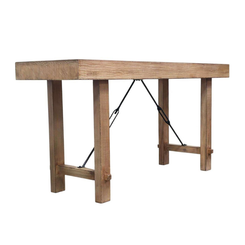 Warrendale 72" Wide Counter Table, Antique Natural