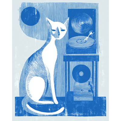 Art mural sur toile Blue Moon