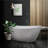 Zen 68" x 30.5" Freestanding Soaking Bathtub