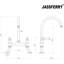 JASSFERRY Kitchen Faucet-100022141