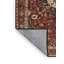 Tapis persan noir lavable à la machine-1363819623